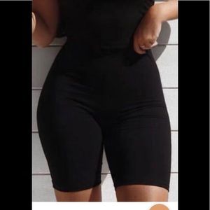 Black Biker Shorts